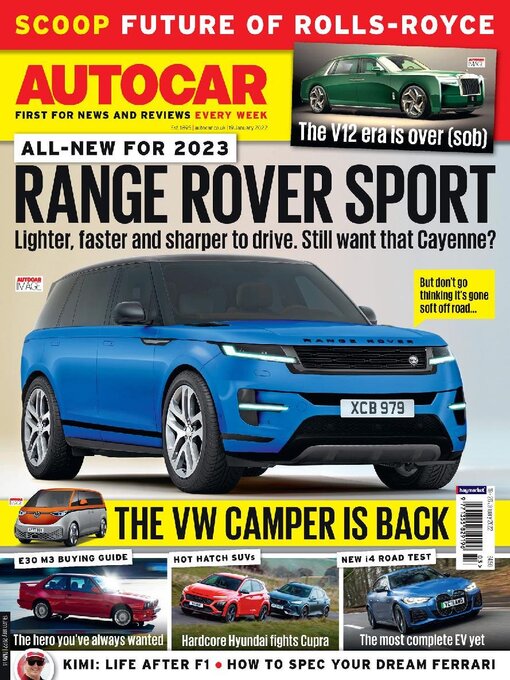 Cover image for Autocar: Jan 19 2022